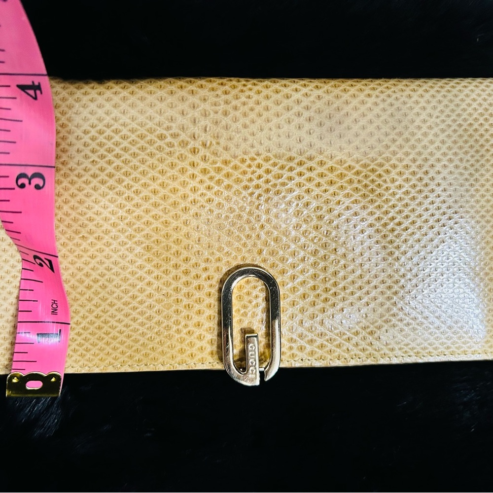 🔥 Gucci Snake/python Clutch Wallet (never worn) - Picture 7 of 11